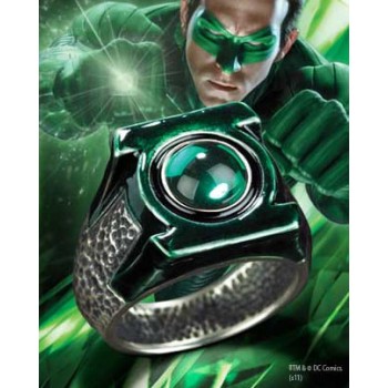 Green Lantern Movie Hal Jordans Ring (Sterling Silver)